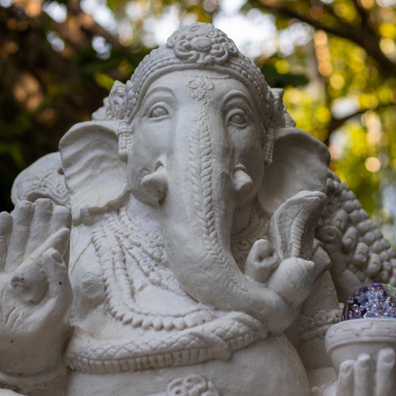 Fonte Ganesha Hari Em Marmorite - Arte & Sintonia 2021, Brasil, Divindades Hindu, Estrela Dagua, Ganesh, Ganesha, Marmorite