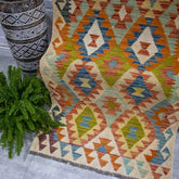 passadeira kilim artesanal iraniana arte decoração casa tradição cultura textil algodao persa tecelagem beleza loja artesintonia 03