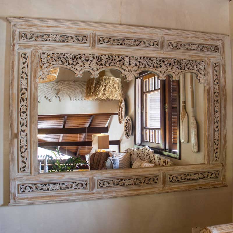 espelho madeira teca artesanato bali indonesia decoracao parede patina loja artesintonia 01