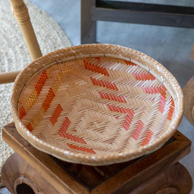 cesto etnico parede casa decoração indígena fibra natural aruma artesanato cultura ancestral brasil 01