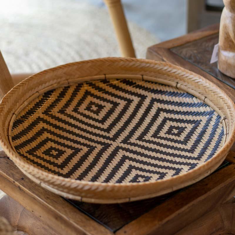 cesto etnico parede casa decoração indígena fibra natural aruma artesanato cultura ancestral brasil 01