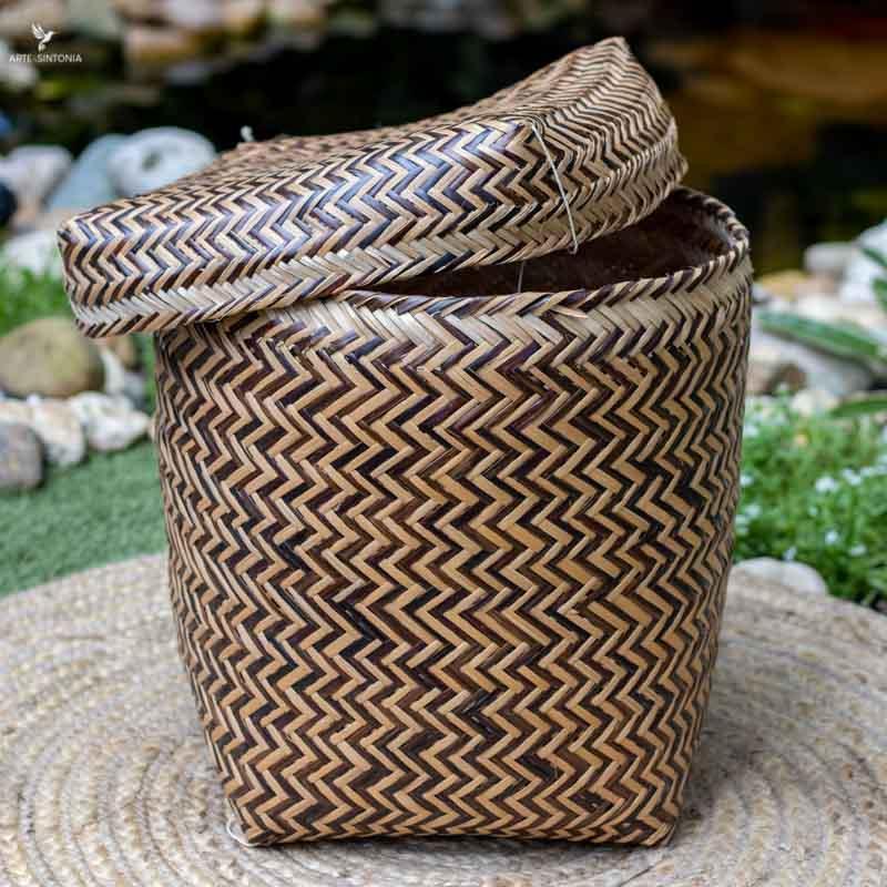 Cesto Indígena Urutu Arumã G - Arte & Sintonia 2022, Art. da Jaci | Manaus, arte indigena, Brasil, brasil design, Cestaria, facenews, Fibra Natural - Outros, fibras