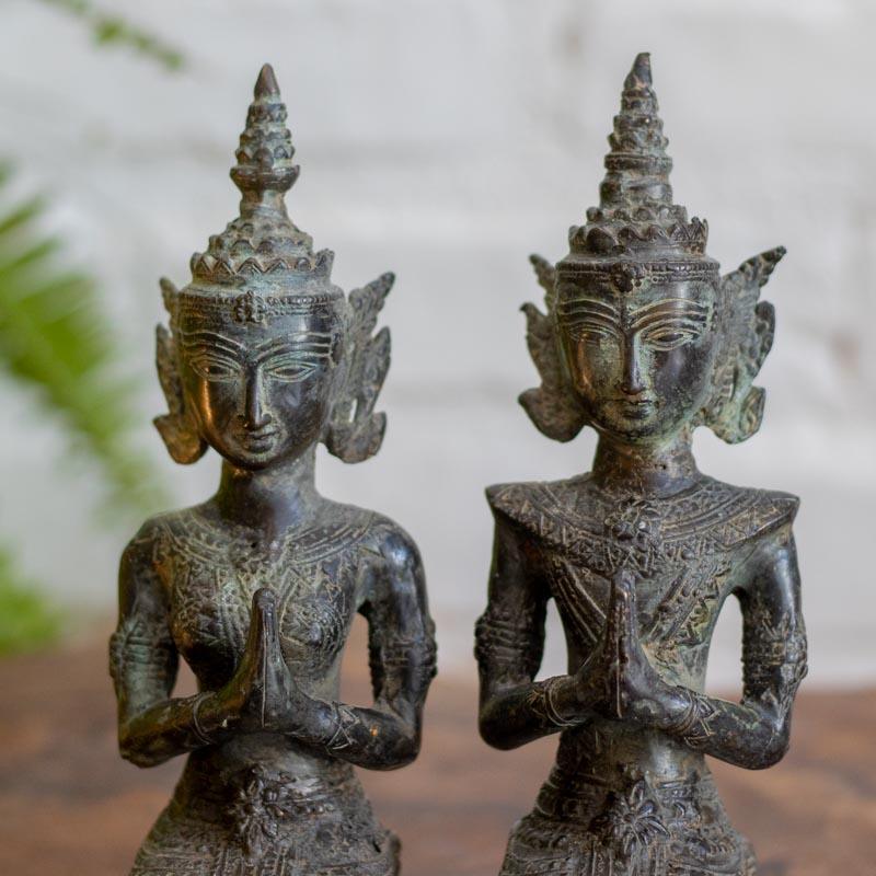 casal tha simbolo haronia elegancia bronze decoracao bali indonesia loja artesntonia 02