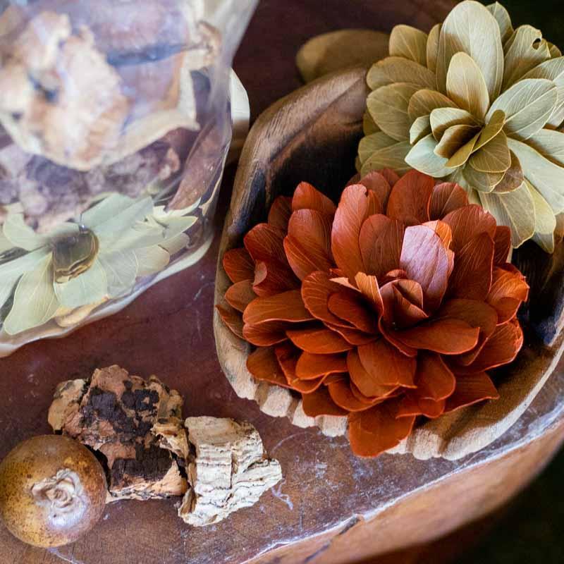 potpourri aromas cheiros perfumes ambientes antik sementes flores refrescancia dalia branca brasil decorativo amadeirado loja artesintonia 07