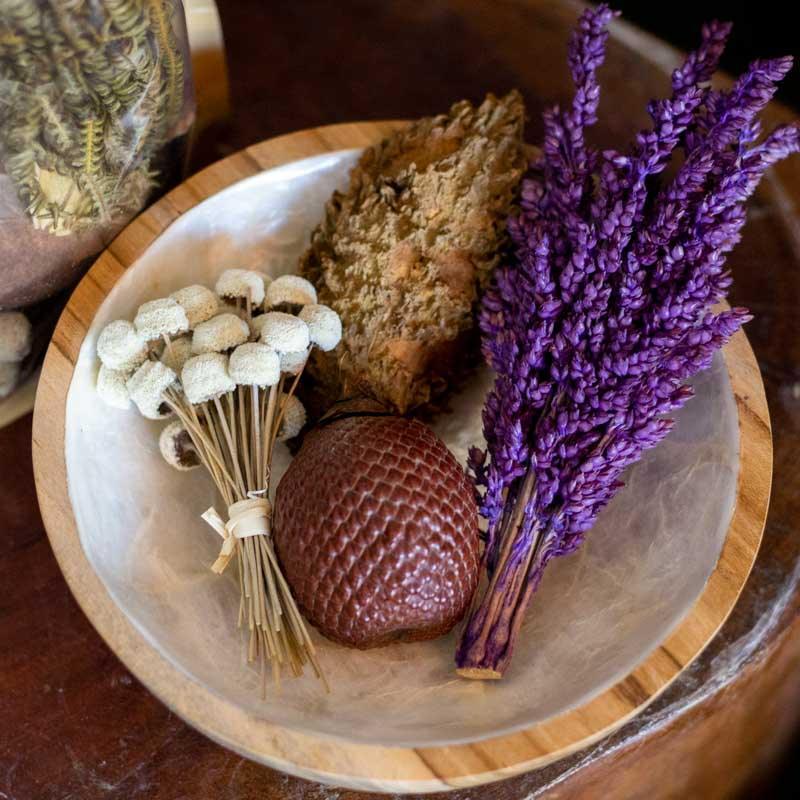 potpourri aromas cheiros perfumes ambientes antik sementes flores refrescancia dalia branca brasil decorativo amadeirado loja artesintonia 10
