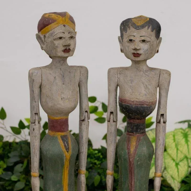 casal java loro blonyo deuses dewi fertilidade amor casamento uniao harmonia madeira bali indonesia ilha decoracao casa loja artesintonia