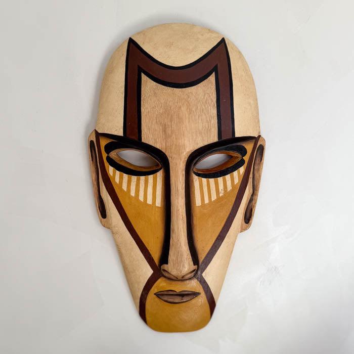 mascara-parede-etnica-decorativa-madeira-africa-ancestral-decoracao-casa-home-tribo-wood-masks-decoration-handycraft-brasil