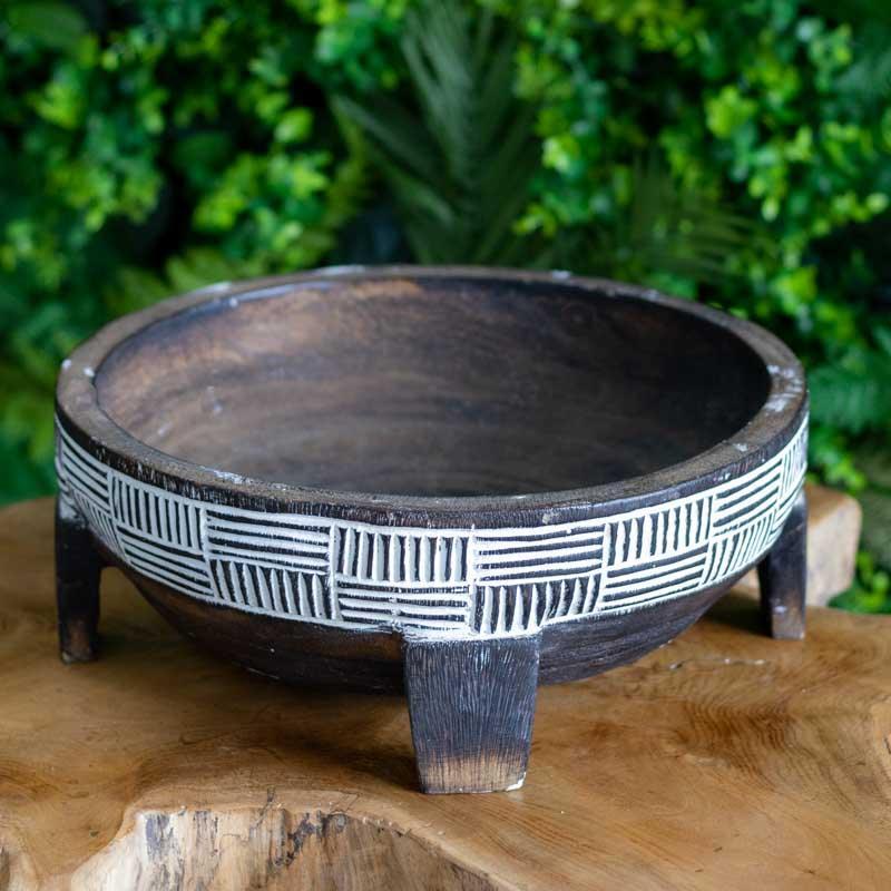 centro mesa madeira rustica etnico timor decoracao artesanato bali indonesia design interiores casa home decor table comprar loja artesintonia