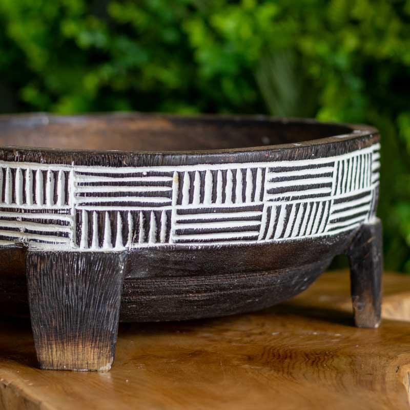 centro mesa madeira rustica etnico timor decoracao artesanato bali indonesia design interiores casa home decor table comprar loja artesintonia