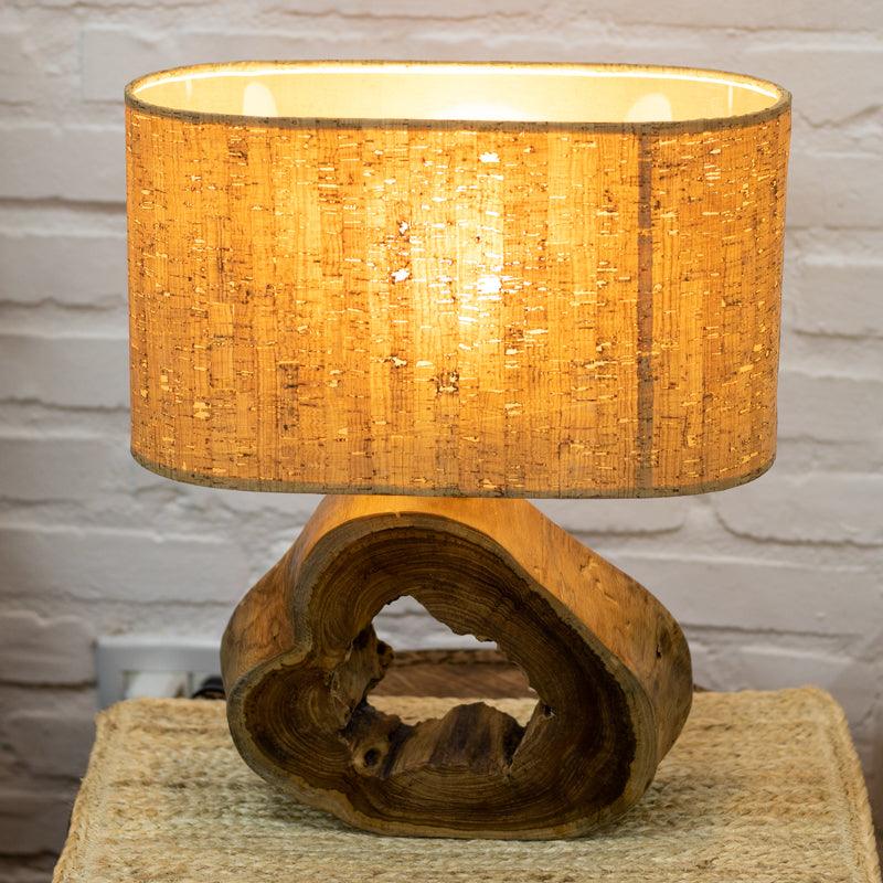 abajur madeira rustica luminaria mesa casa decoracao bali artesanal rustic wood lampshade 01