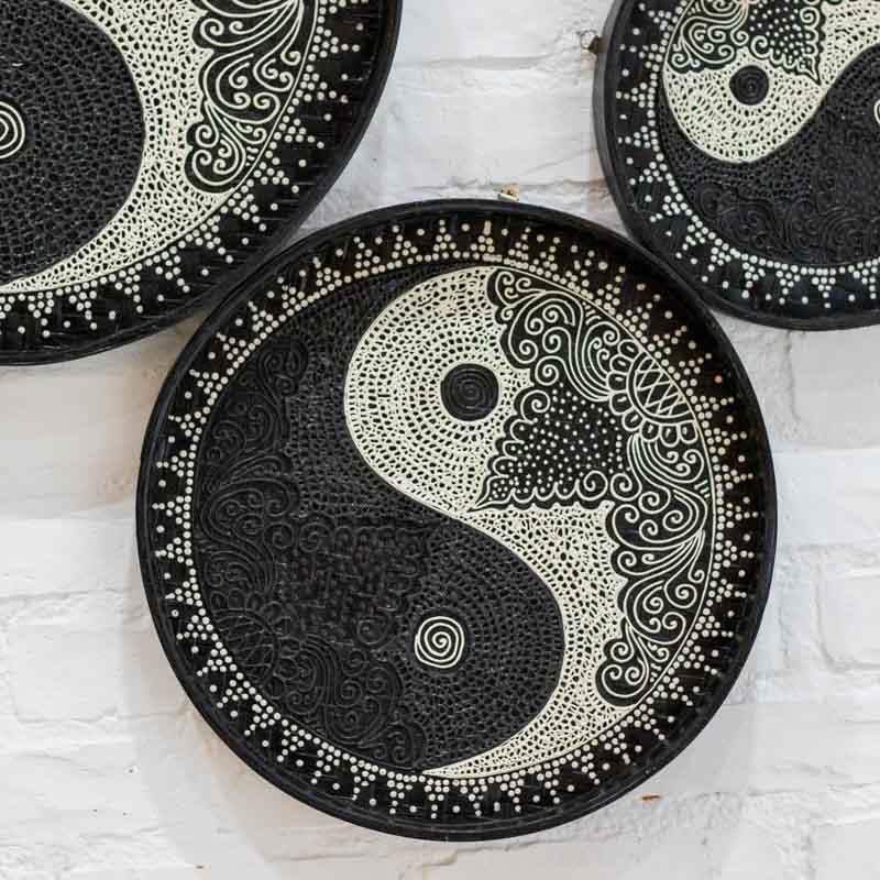 cesto artesanal decoracao casa parede bambu bali yin yang dualidade indonesia loja artesintonia 04