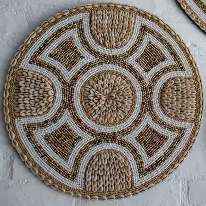 mandala artesanal conchas micangas bali indonesia decoracao parede casa composicao ubud tradicao cultura etnica 04