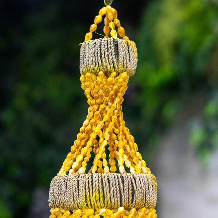 Lustre de Conchas Bali Boho