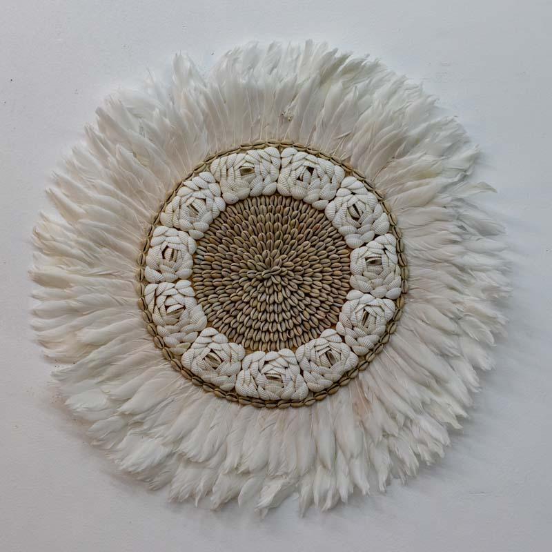 mandala sol sun rosas roses plumas búzios conchas ancestralidade boho bali artesanato decorativo decoração