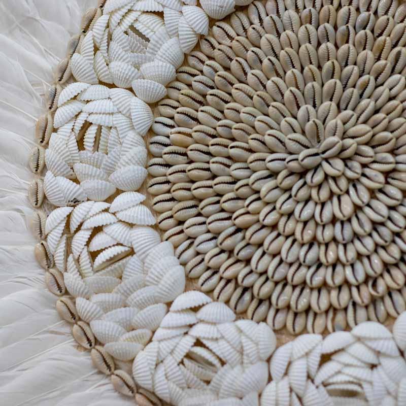 mandala sol sun rosas roses plumas búzios conchas ancestralidade boho bali artesanato decorativo decoração