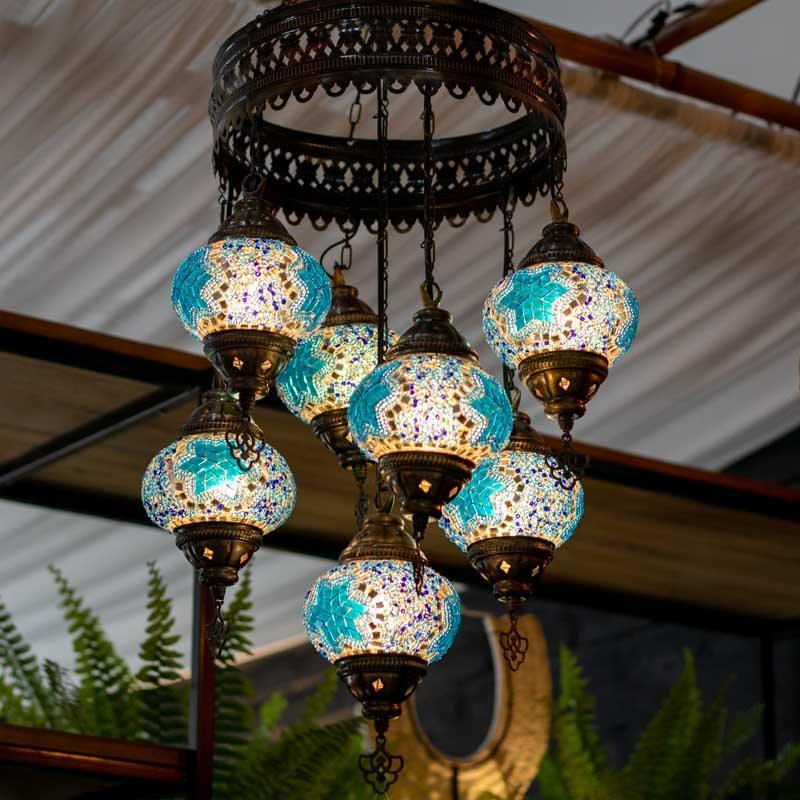 luminaria abajur turca vidro mosaico artesanal chao casa decoracao tradicao iluminacao cores loja artesintonia 01