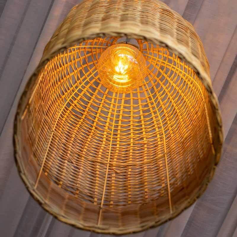 Luminária em Rattan Bali | Gaiola - Arte & Sintonia 2024,Bali24,Fibra Natural - Rattan,Indonésia / Bali,Lustres / Pendentes,Santa Cecília