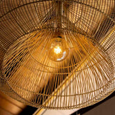 luminaria artesanal rattan fibra natural decoracao casa boho chic iluminacao comprar pendentes tropicais loja artesintonia 03