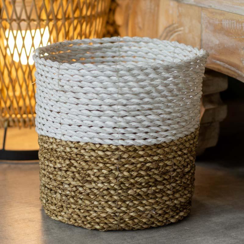cestaria artesanal bali indonesia color fibra natural trama cachepots plantas deco casa prateleiras loja artesintonia 05