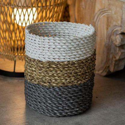cestaria artesanal bali indonesia color fibra natural trama cachepots plantas deco casa prateleiras loja artesintonia 06