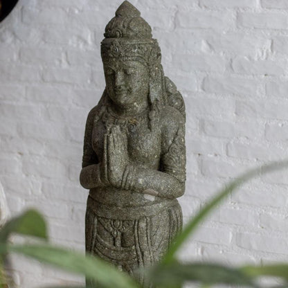 escultura deusa dewi sri pedra vulcanica artesanato bali indonesia arroz fertilidade cultura loja artesintonia 03