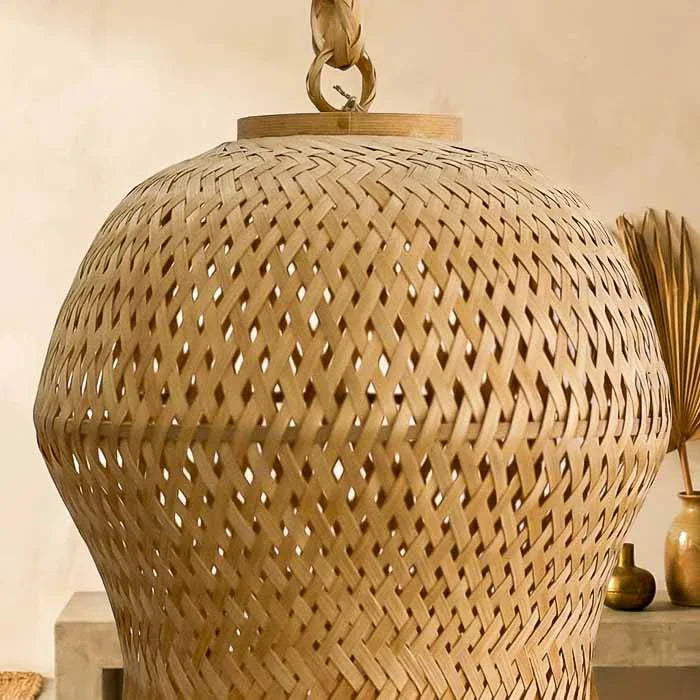 luminaria pendente rattan fibra natural bali indonesia sustentavel artesanal decoracao ambientes iluminacao estilo boho tropical medewi loja artesintonia 02