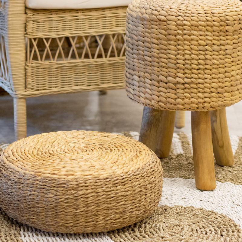 Puff Bali em Fibra Natural