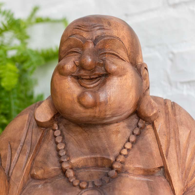Adorno de madeira sólida para projetos de design de interiores zen e espaços de meditação.