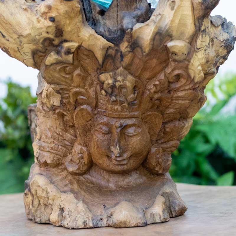 terrario vidro madeira tronco arvores rustico arte bali indonesia natureza conexao decoracao casa loja artesintonia