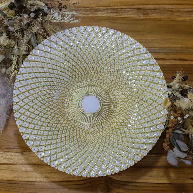 prato decorativo turco fruteira vidro turquia turca artesanatos decorativos bandeja mandala decoracoes casa home cozinha sala de estar artesintonia