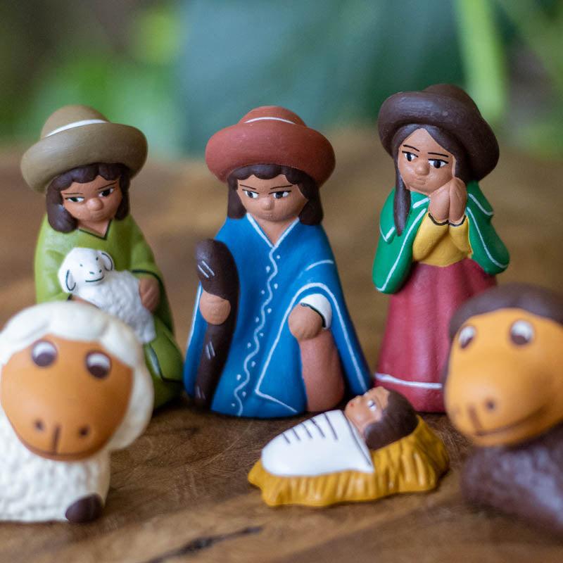 presépio inca ceramica peru cultura etnica arte ancestral pascoa natal religião artesintonia berço de cerâmica 02