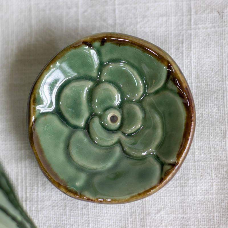 incensario flor ceramica artesanato bali indonesia espiritualidade decoracao incensos tranquilidade beiramar praia tropical loja artesintonia 04