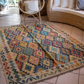 tapete kilim artesanal afegao arte decoração casa tradicao cultura textil algodao persa tecelagem beleza loja artesintonia 01