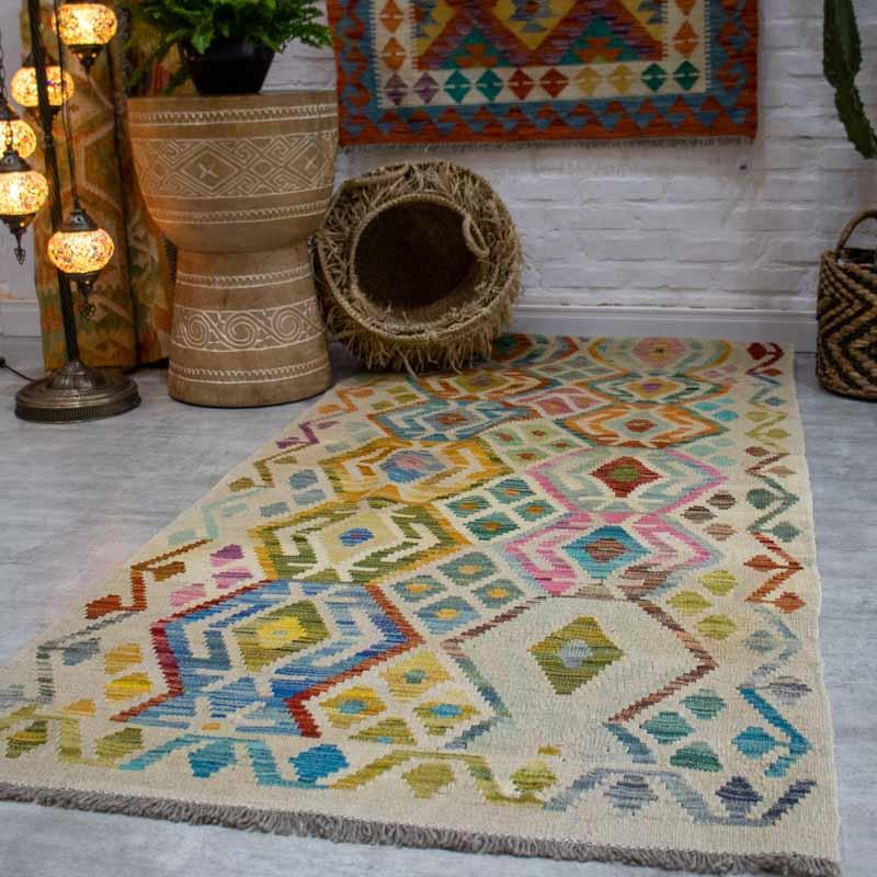 passadeira kilim artesanal afgan arte decoracao casa tradicao cultura textil algodao persa tecelagem beleza loja artesintonia 01