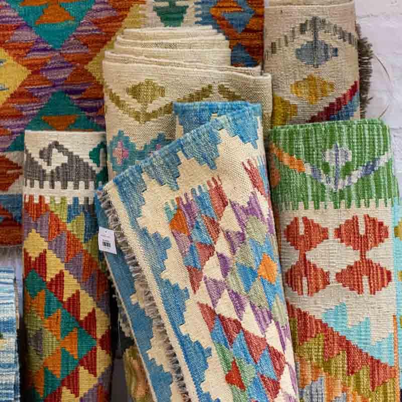 passadeira kilim artesanal paquistao arte decoracao casa tradicao cultura textil algodao persa tecelagem beleza loja artesintonia 01