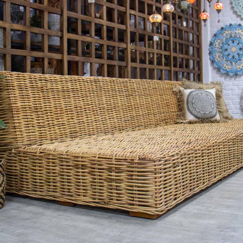 sofa cama daybed artesanal rattan bali decoracao fibra natural praia casa jardim varanda elegancia loja artesintonia 04