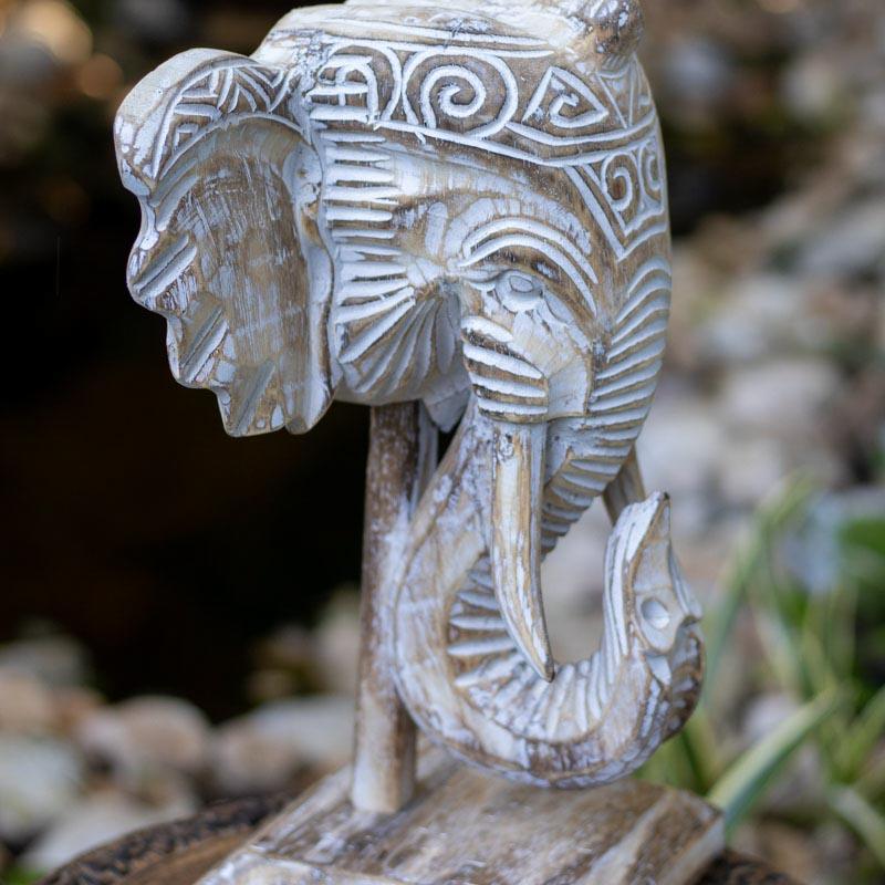 escultura elefante etnico cabeca madeira bali indonesia entalhado artesanal loja artesintonia decoracao 01