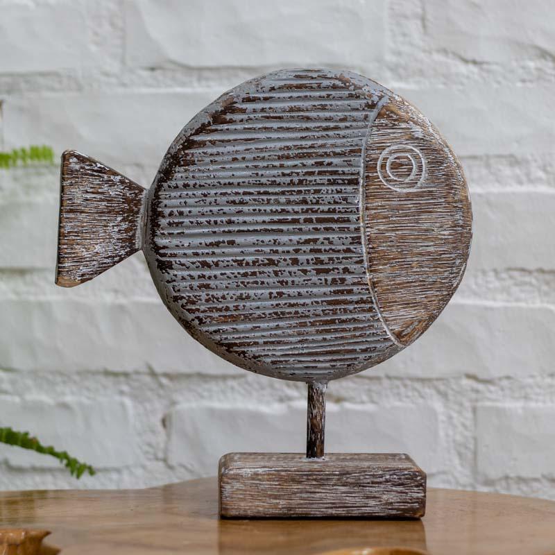 escultura trio peixes artesanais madeira bali indonesia decoracao tropical praia mar oceano loja artesintonia 05
