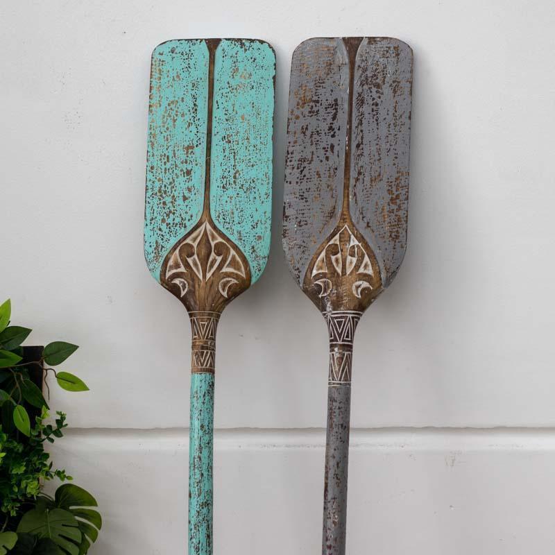 remo decorativo madeira bali indonesia nautico mar energia natural casa praia parede loja artesintonia