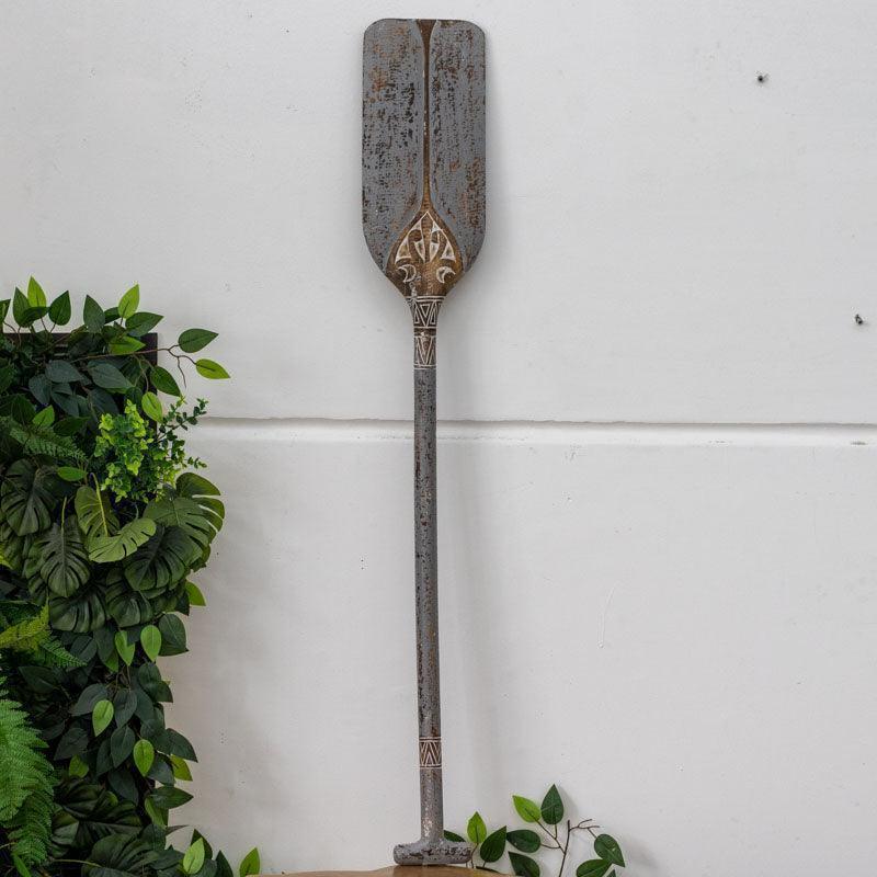 remo decorativo madeira bali indonesia nautico mar energia natural casa praia parede loja artesintonia