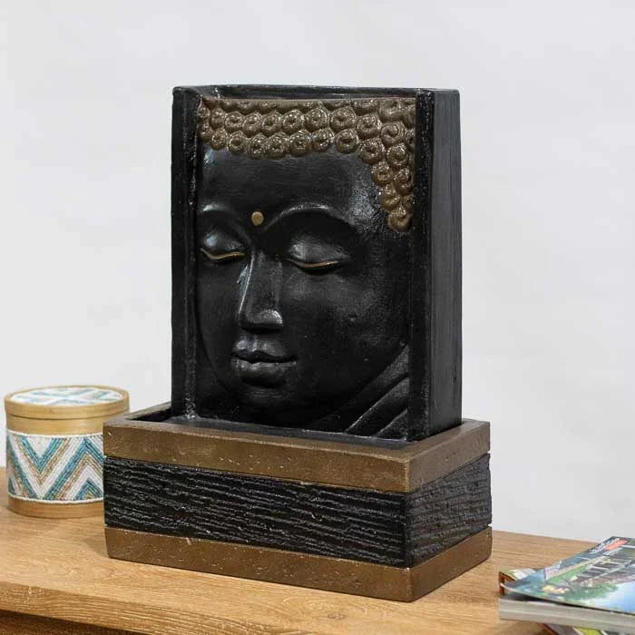 Fonte Zen com 45cm de altura, perfeita para o som relaxante da água.