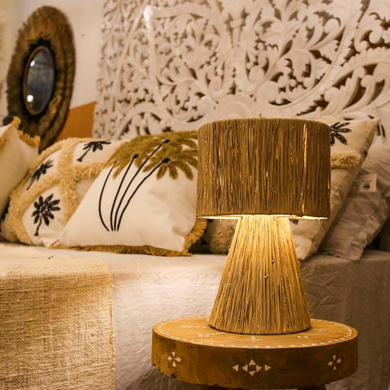 abajur abajour luminária fibra natural rattan decor decoration arte decorativa utilitária bali balinês indonésia