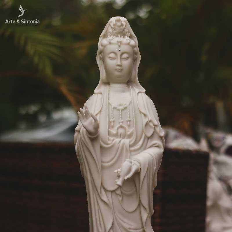 escultura deusa divindade marmorite home decor decorativo decoracao zen artesintonia deusa hindu bali indonesia estatueta deusa estatua hindu hinduismo zen