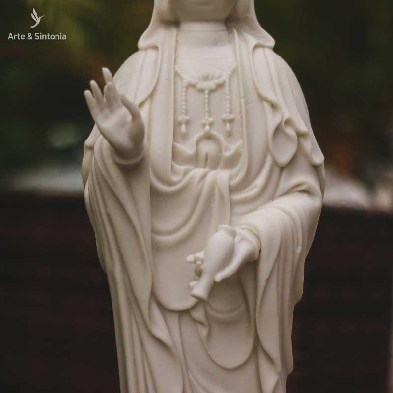 escultura deusa divindade marmorite home decor decorativo decoracao zen artesintonia deusa hindu bali indonesia estatueta deusa estatua hindu hinduismo zen