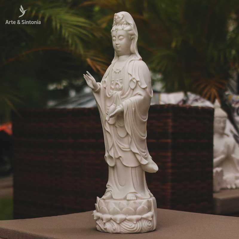 escultura deusa divindade marmorite home decor decorativo decoracao zen artesintonia deusa hindu bali indonesia estatueta deusa estatua hindu hinduismo zen