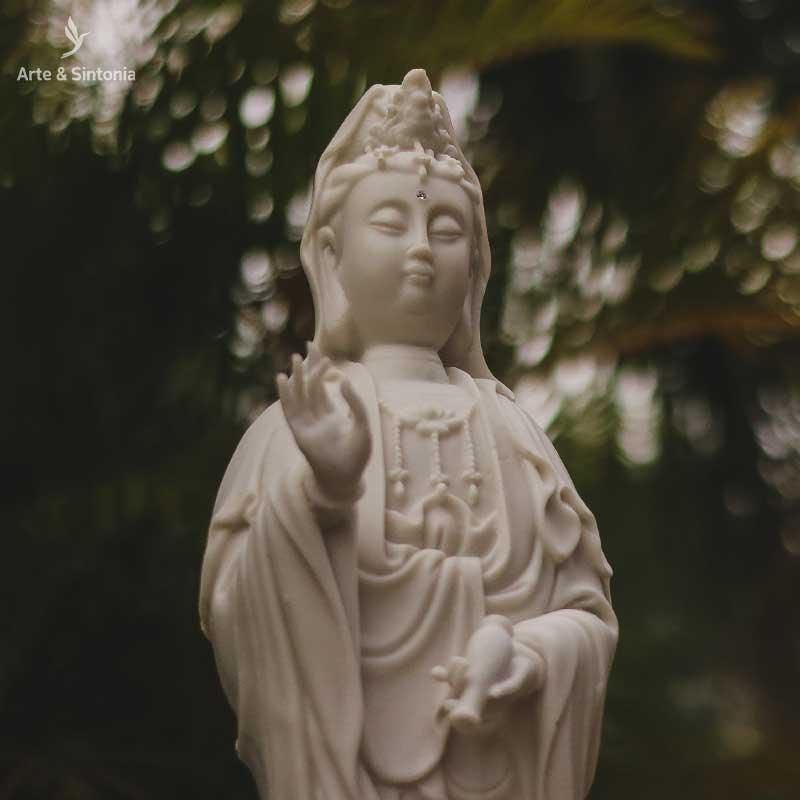 escultura deusa divindade marmorite home decor decorativo decoracao zen artesintonia deusa hindu bali indonesia estatueta deusa estatua hindu hinduismo zen