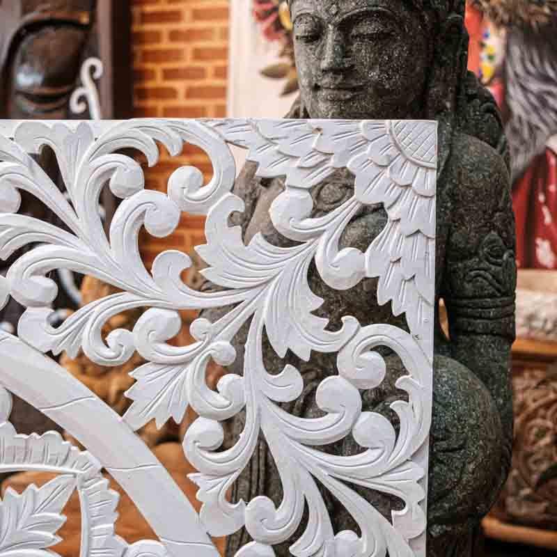 wood carving frame parede painéis mandalas decorativo balinês artesanato madeira mdf loja artesintonia