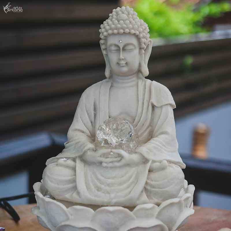 fonte agua led buda jardim marmorite decor brasil artesanato minas mineiro buddha zen artesintonia 5
