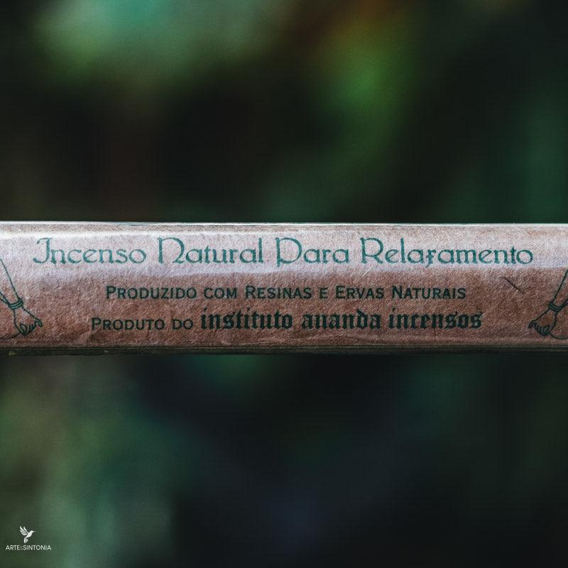 incensos artesanais varetas sticks ananda resina ervas naturais artesanal equilibrio energetico relaxamento meditation meditacao aromas energia cura limpeza espiritual interior aromaterapia incense handmade artesintonia 4
