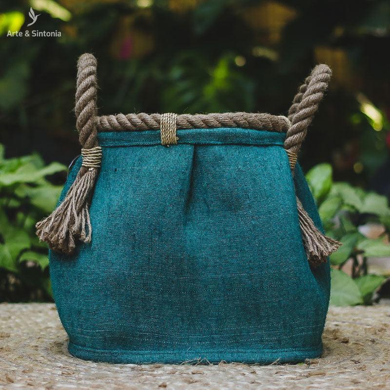 trio-vaso-ludo-jeans-home-decor-decorativo-azul-corda-garden-decoracao-artesintonia-tecido-bolsa-11